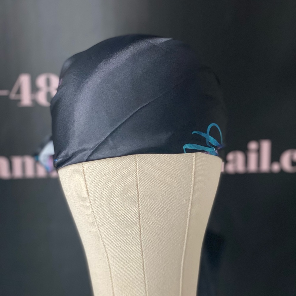 Silk Square Satin Head Scarf